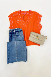 Blair Sweater Orange