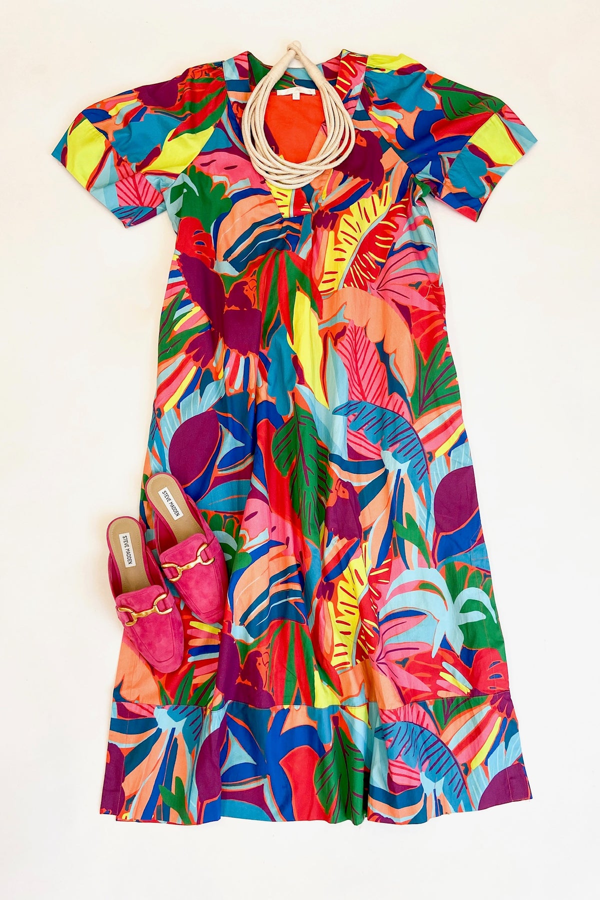 Birds of Paradise Maxi Dress