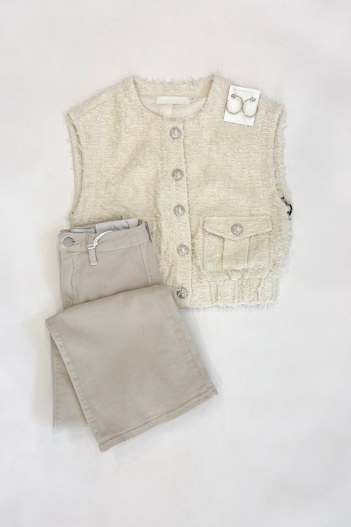 Pedrine Vest Ivory