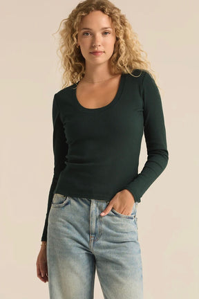 Sirena Rib Long Sleeve Tee Cyprus