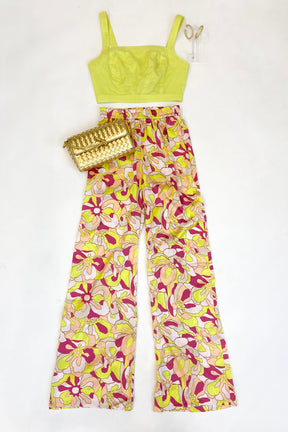 Ira Pants Tropical Flowers