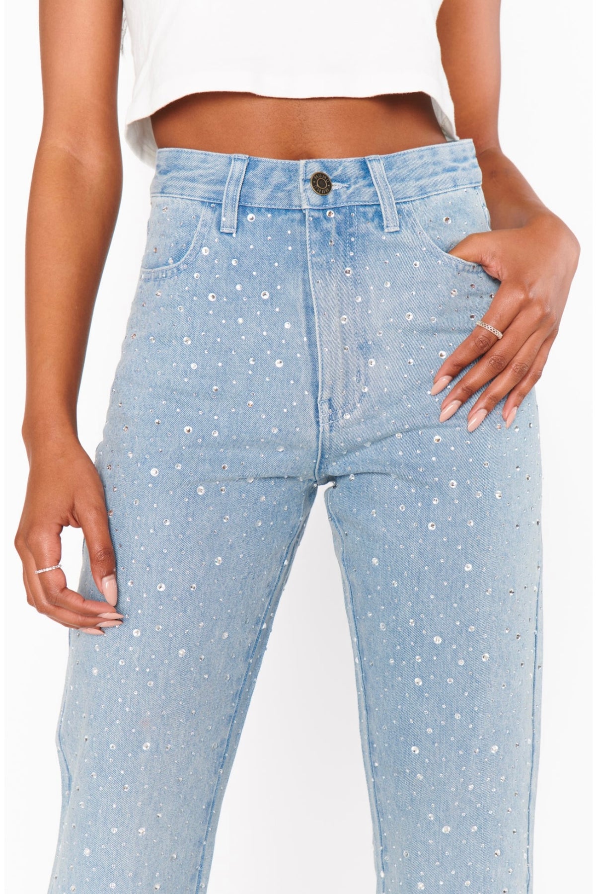 Embellished Icon Jeans