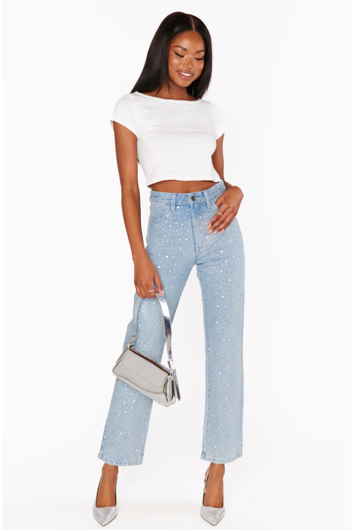 Embellished Icon Jeans