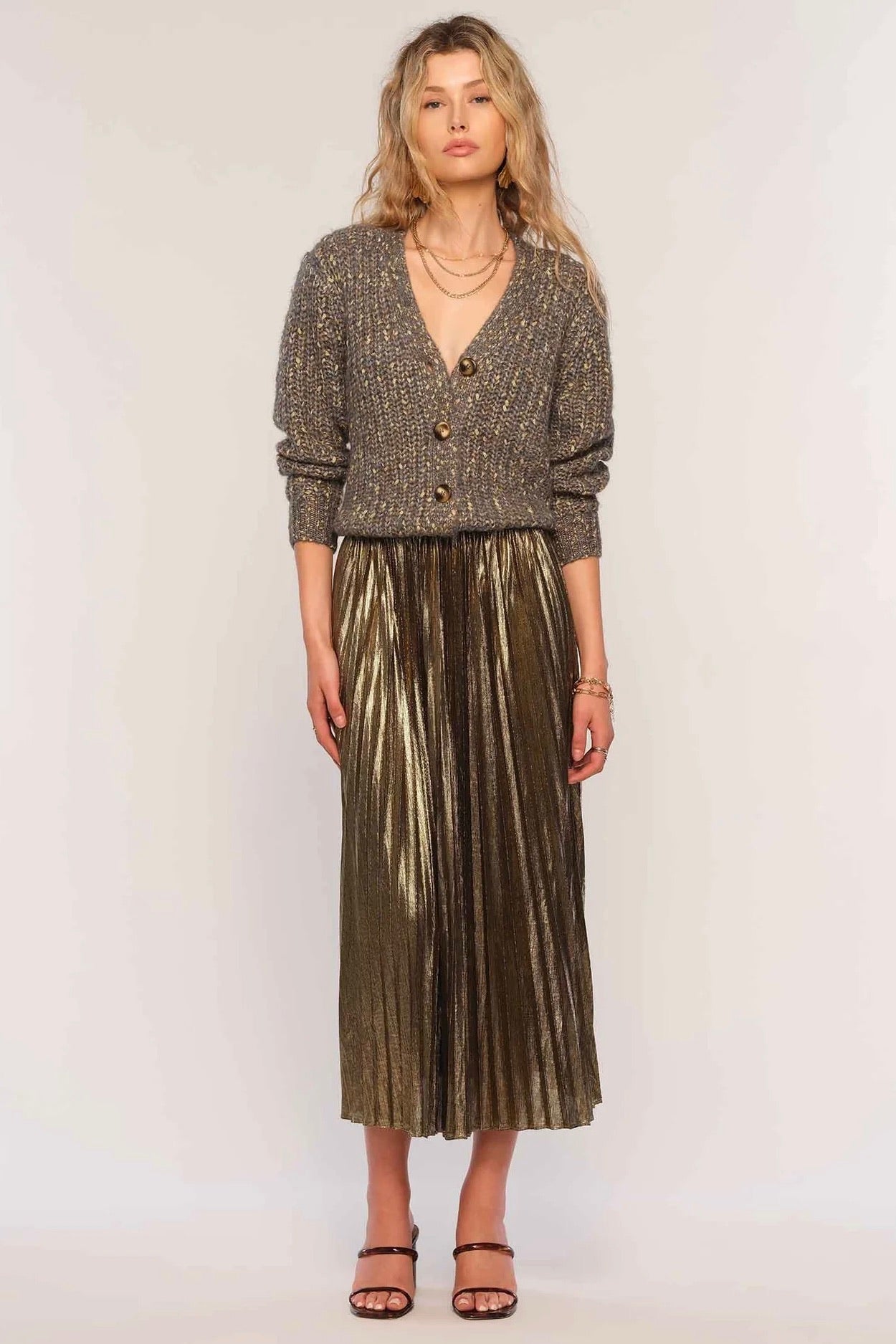 Enora Skirt Gold