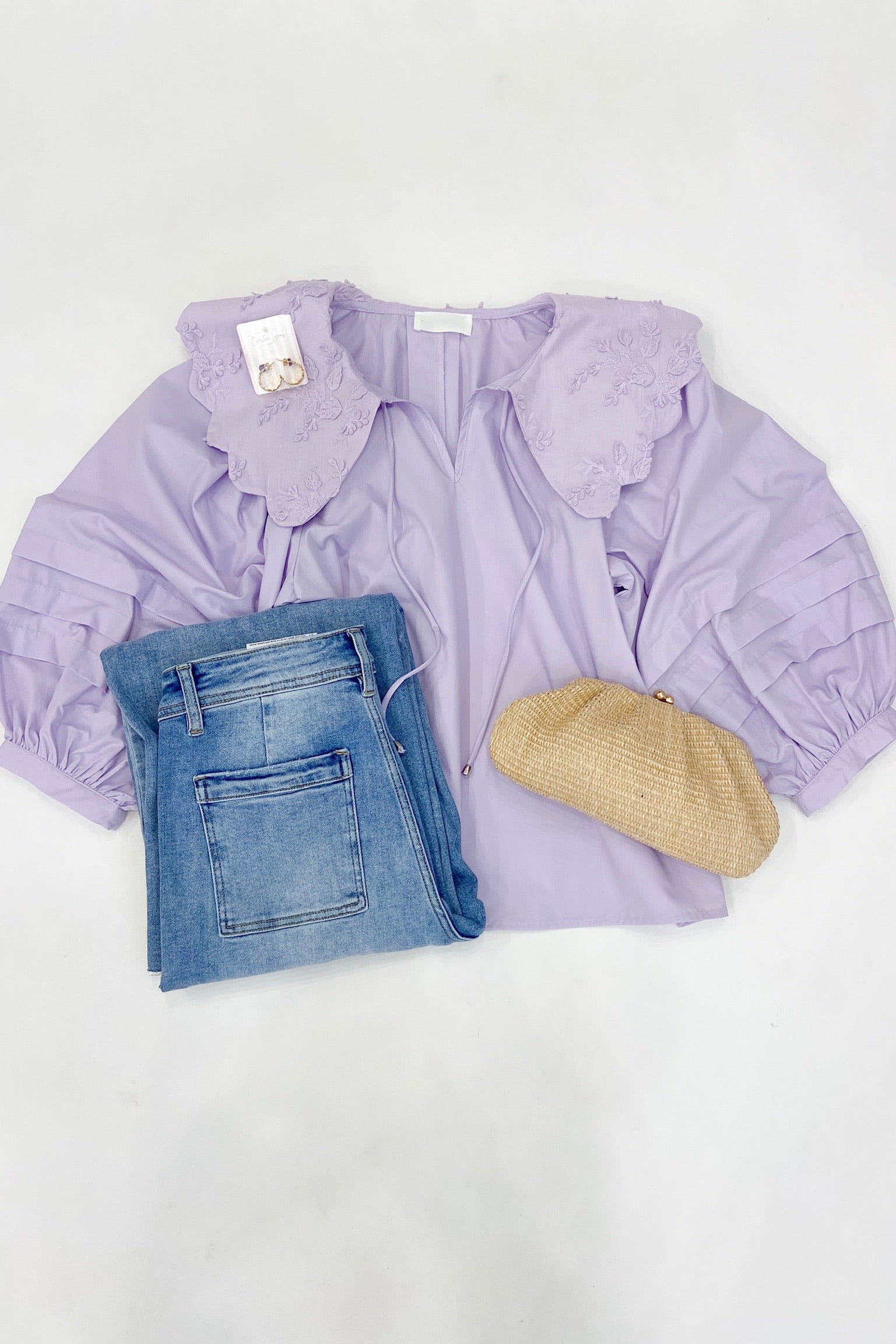 Caroline Blouse Lavender