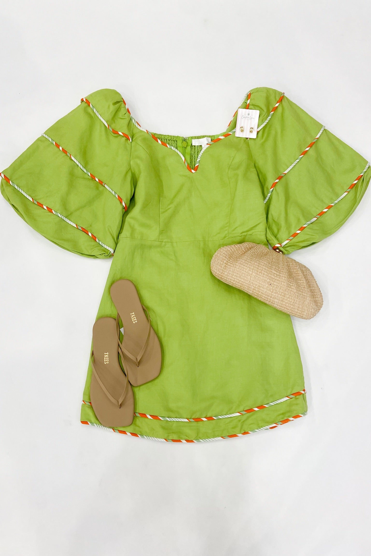 Lucia Dress Lime