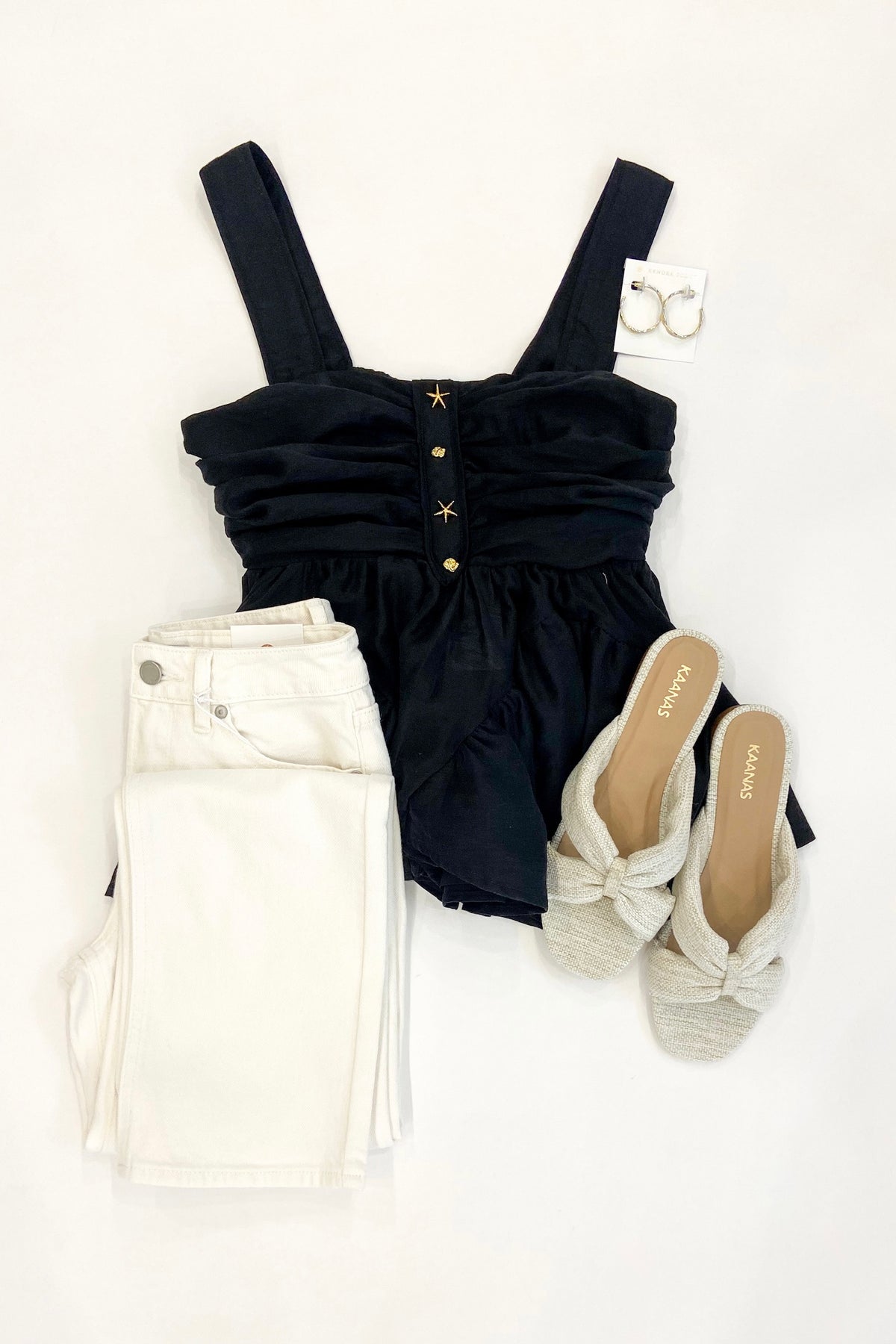 Black Peplum Blouse