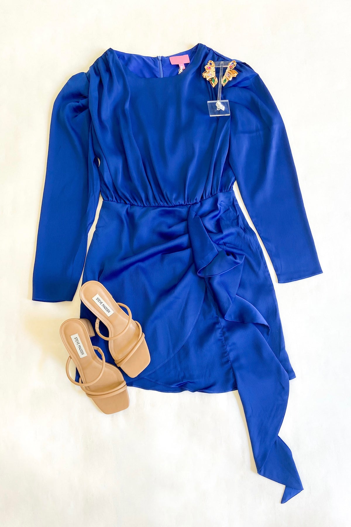 Sandra Mini Dress Cobalt