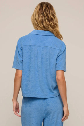 Resort Terry Top Salty Blue