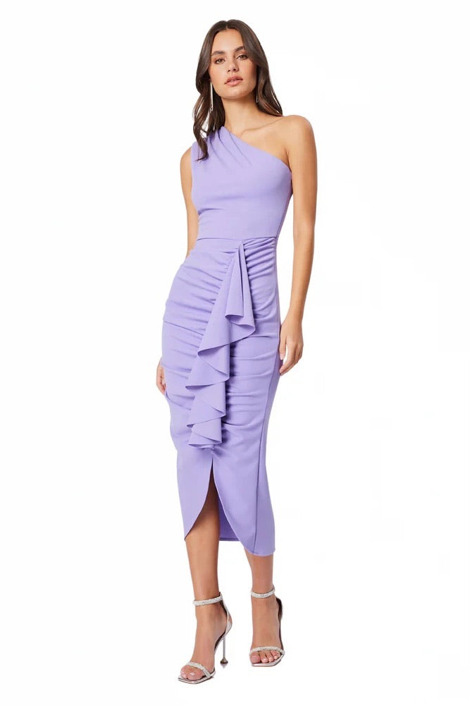 Jade Midi Dress Lavender