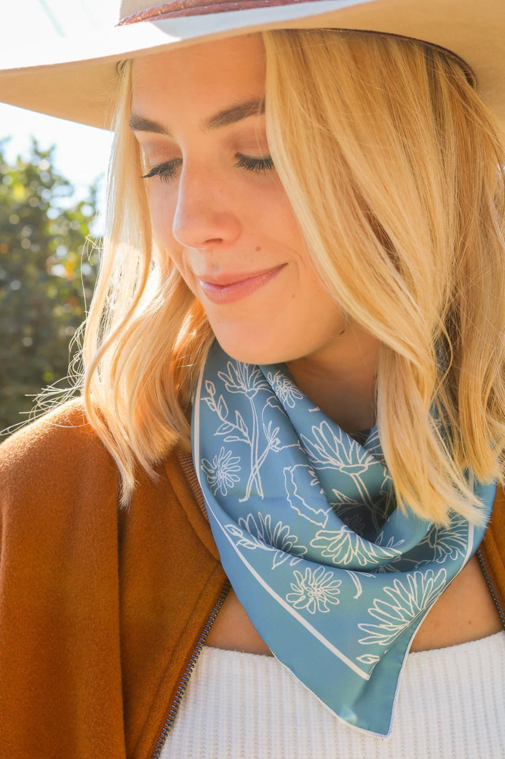 Floral Scarves