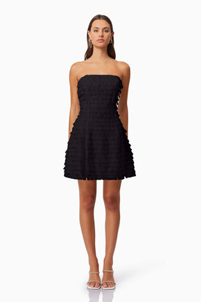 Hailey Party Dress Black