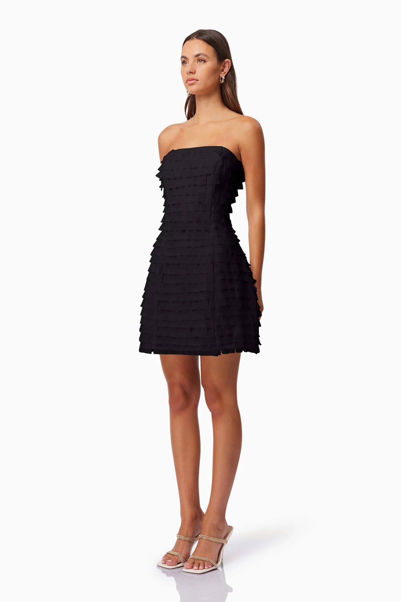 Hailey Party Dress Black