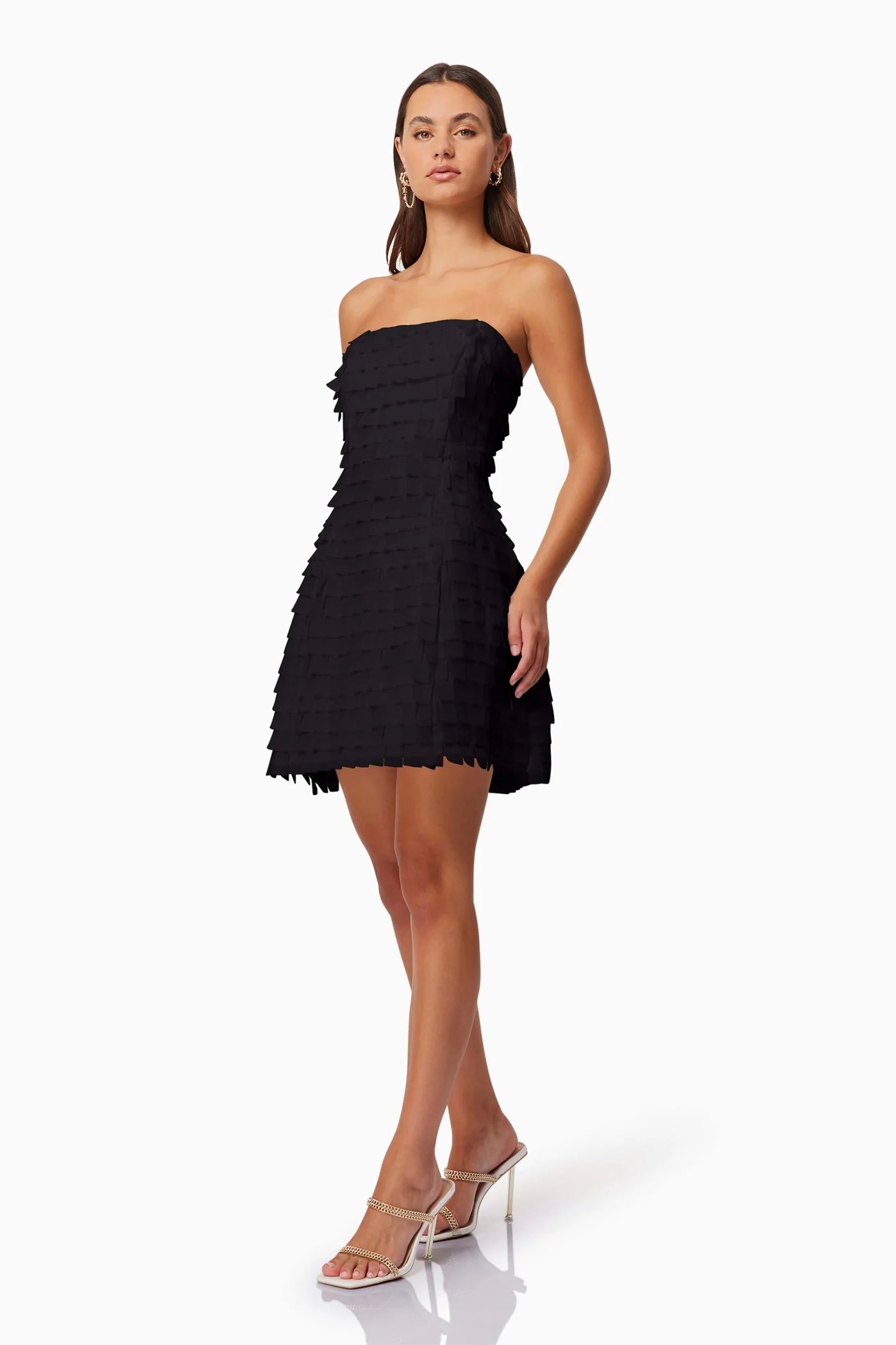 Hailey Party Dress Black